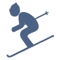 Icon skier